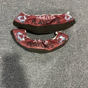 Used Colorado Avalanche 2022 Stanley Cup Playoffs Skate Soakers