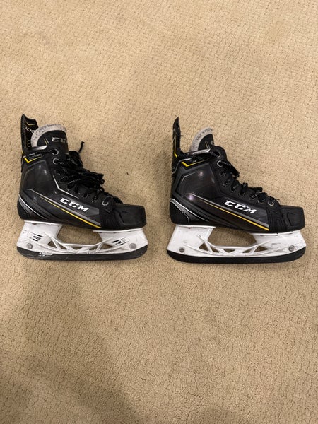 Used CCM Regular Width  Size 4.5 Tacks Classic Pro+ Hockey Skates