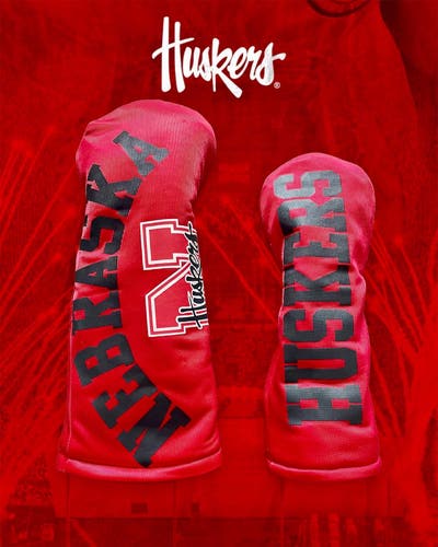 Nebraska Huskers Driver & Fairway Wood Head Cover