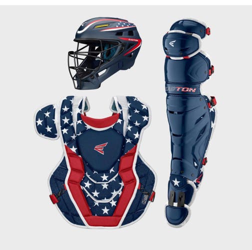 Easton Elite X Stars & Stripes Baseball Catcher’s Gear