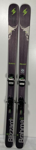 Used Blizzard 180 cm All Mountain Brahma Skis With Marker Griffon Bindings (458)