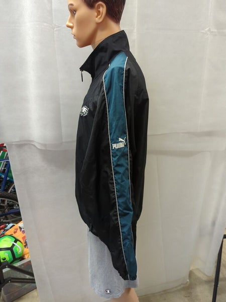 NFL Philadelphia Eagles Windbreaker Jacket Size L Full Zip