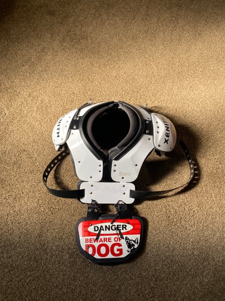Adult Large Xenith Elemntal Skill Shoulder Pads(including Backplate)