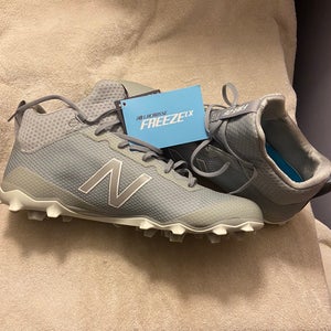 Gray Unisex Size 14 (Women's 15) Mid Top Freeze