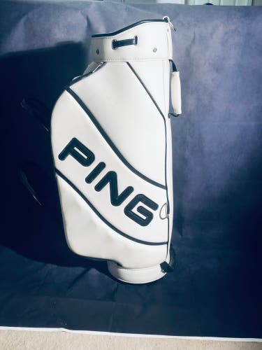 Ping leather golf bag