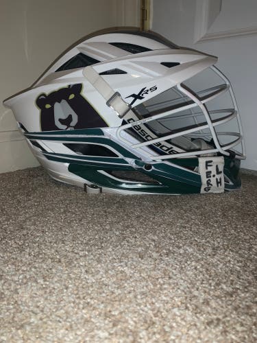 2022 GAME WORN PLL REDWOODS XRS HELMET