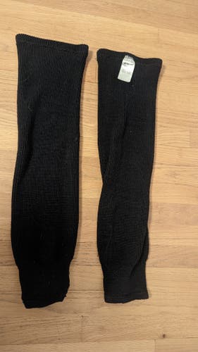 Black Senior Used Large CCM Socks