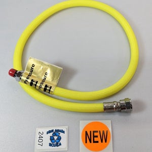 Phantom Double Braided Octo Octopus Scuba 30in Hose Dive Diving Yellow 2nd Stage