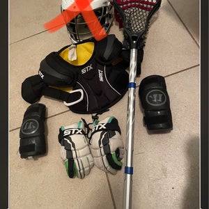 Youth xs lacrosse equipment