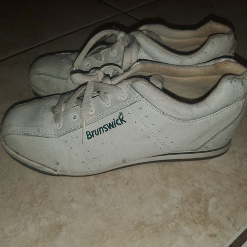 Brunswick Men's Bowling Shoes  White Size 9