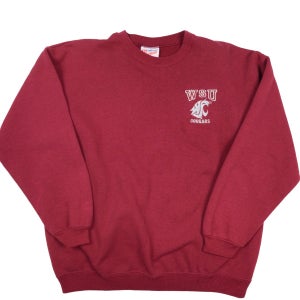 Vintage Washington State Cougars crewneck sweatshirt. Stitched graphic.