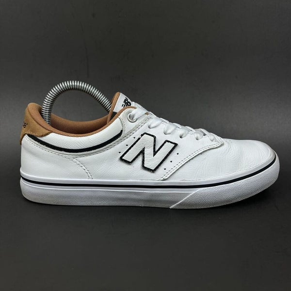 New Balance Numeric 255 Off White Black Brown Skate Shoes NM255WBL Mens  Size SidelineSwap