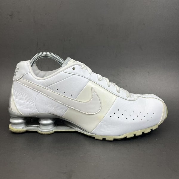 Murciélago Persuasión va a decidir Nike Shox Classic II Running Shoes White Metallic 343900-111 Men's Size 7.5  | SidelineSwap