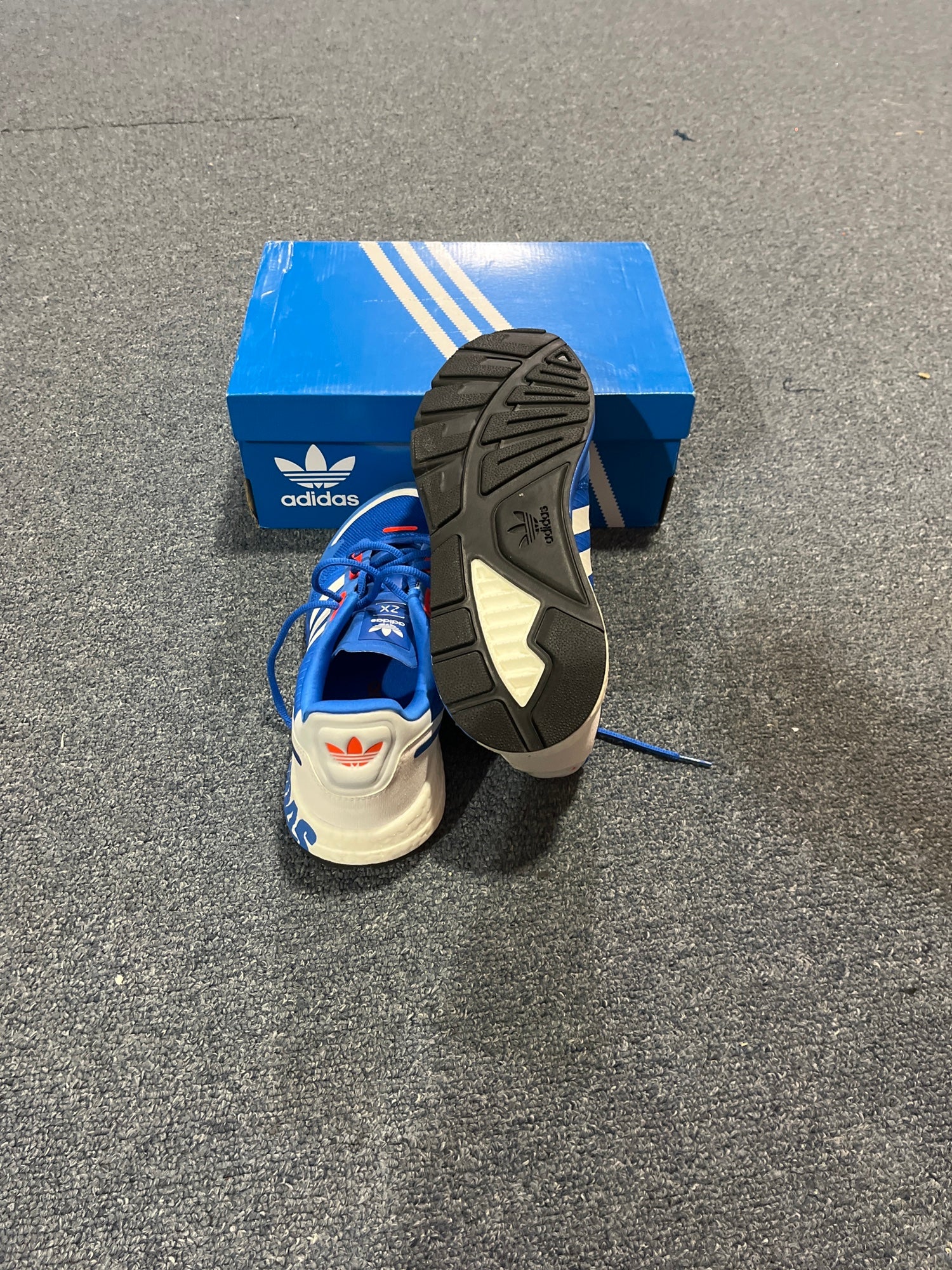 確認用① Men's shoes adidas ZX 1K BOOST 2.0 Greoxi/ Maglim/ Ftwwht