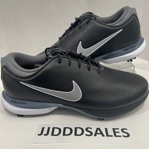 Nike Air Zoom Victory Tour 2 Black/Grey Golf Shoes Mens Size 10 New CW8155-001.