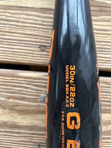 Used USSSA Certified 2021 Dirty South Composite Kamo Bat (-8) 22 oz 30"