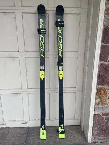 Used Men's 2020 Fischer 188 cm Racing RC4 World Cup GS Skis Without Bindings