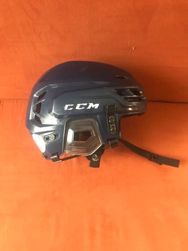 Used Small CCM Tacks 710 Helmet Navy