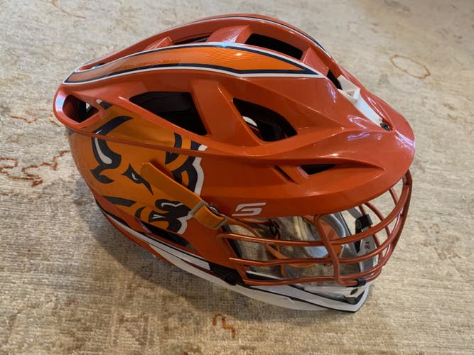 Bucknell Team-Issued Orange Cascade S Helmet