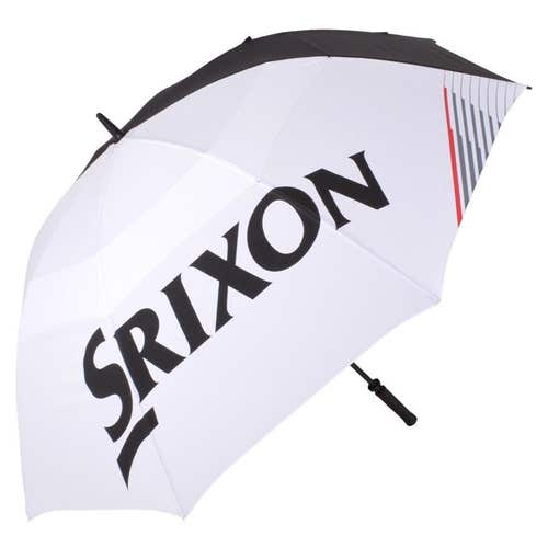 Srixon 2023 68" Double Canopy Golf Umbrella Black/White