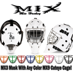 Mix Hockey MX-3 Goalie Mask *Special Cateye Combo (limited time and stock)