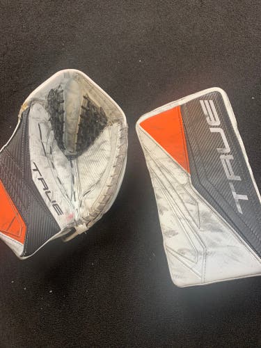 Used Regular Pro Stock True Goalie Gloves