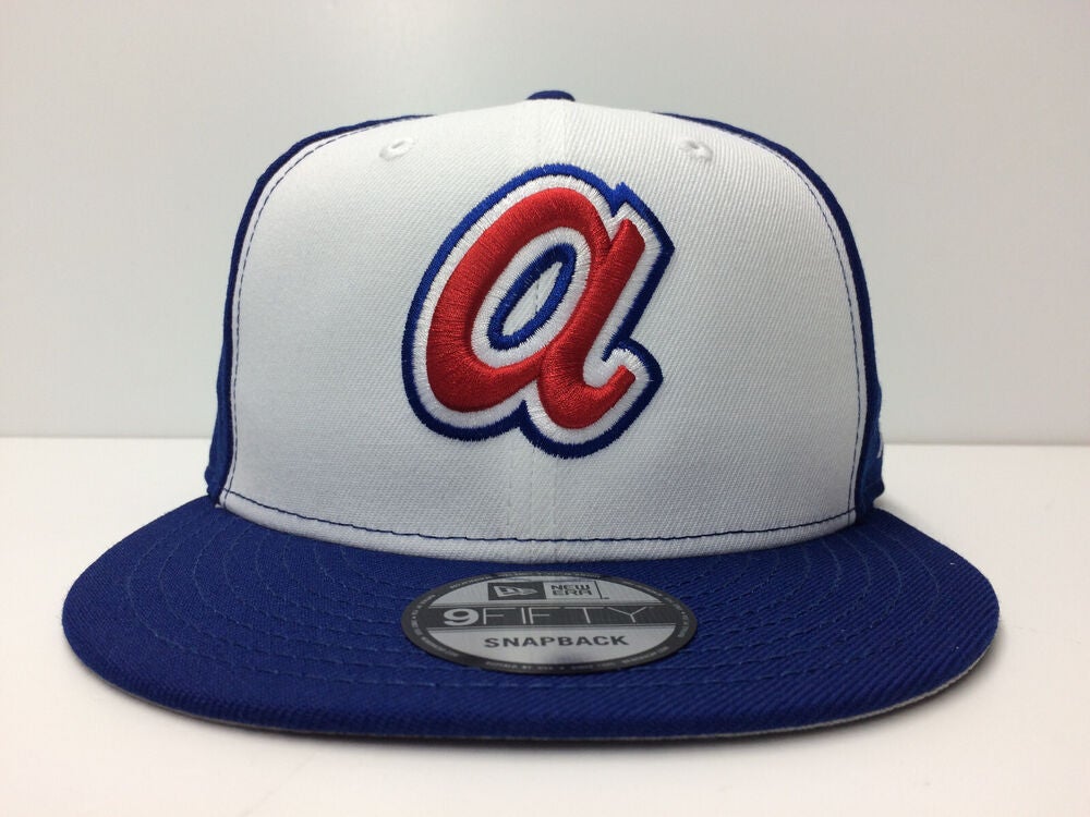 Atlanta+Braves+Era+9fifty+Cooperstown+Feather+Snapback+Hat+Cap+950