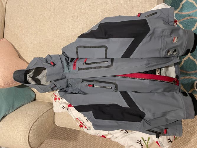 Gray Used Large Spyder Jacket