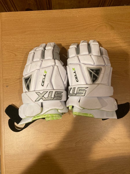 STX large Cell V Lacrosse Gloves