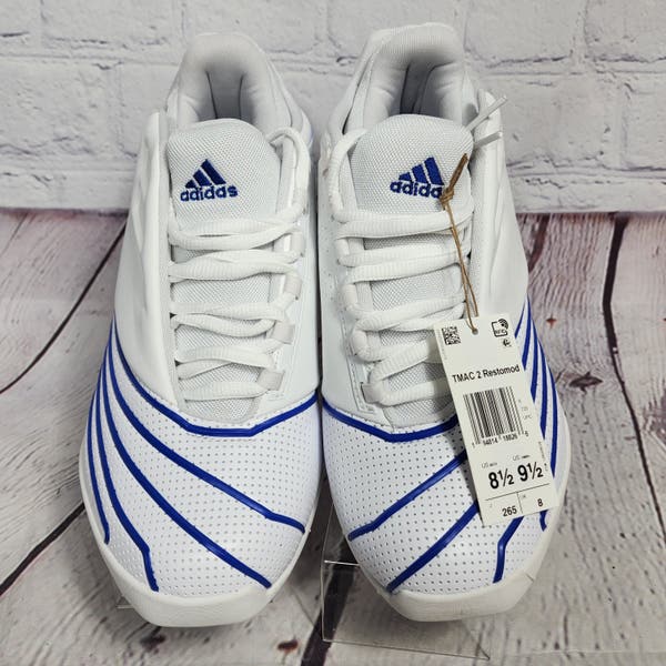 Adidas TMac 2 Restomod Shoes Mens 8.5 Tracy McGrady White Royal Blue  Basketball | SidelineSwap | Buy and Sell on SidelineSwap