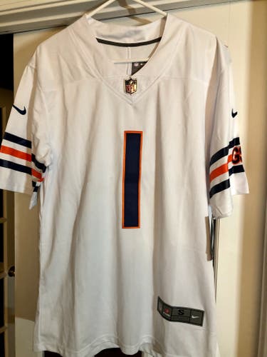 BEARS NFL FOOTBALL JERSEY - FIELDS #1 ADULT SMALL