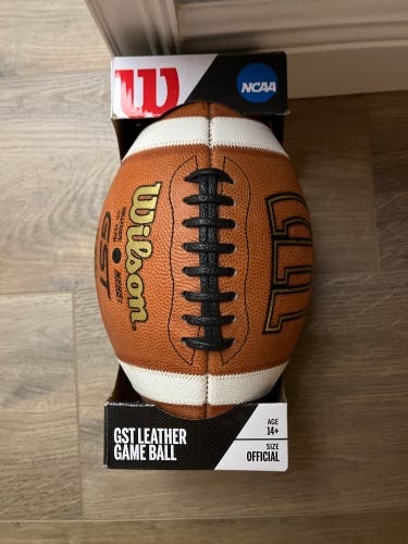 BRAND NEW Wilson GST Leather high school /college size