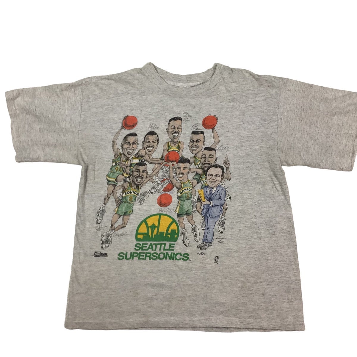 Vintage 90's LA Lakers NBA 50th Starter T Shirt XL Lot 2 Johnson  Baylor