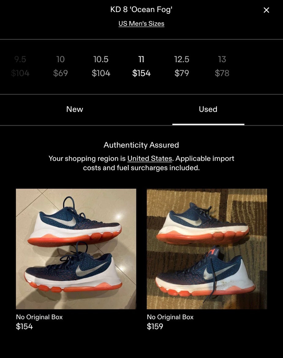 Nike KD 13 'EYBL' | Multi-Color | Men's Size 9.5