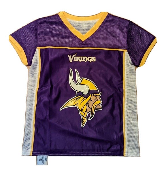 Kids 6 Minnesota Vikings Reversible Jersey 