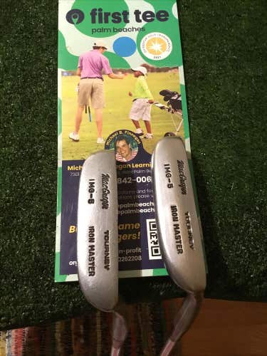 2 MacGregor Tourney Iron Master IMG-5 Putters (33.5 In. & 34 In.) Lot Of 2