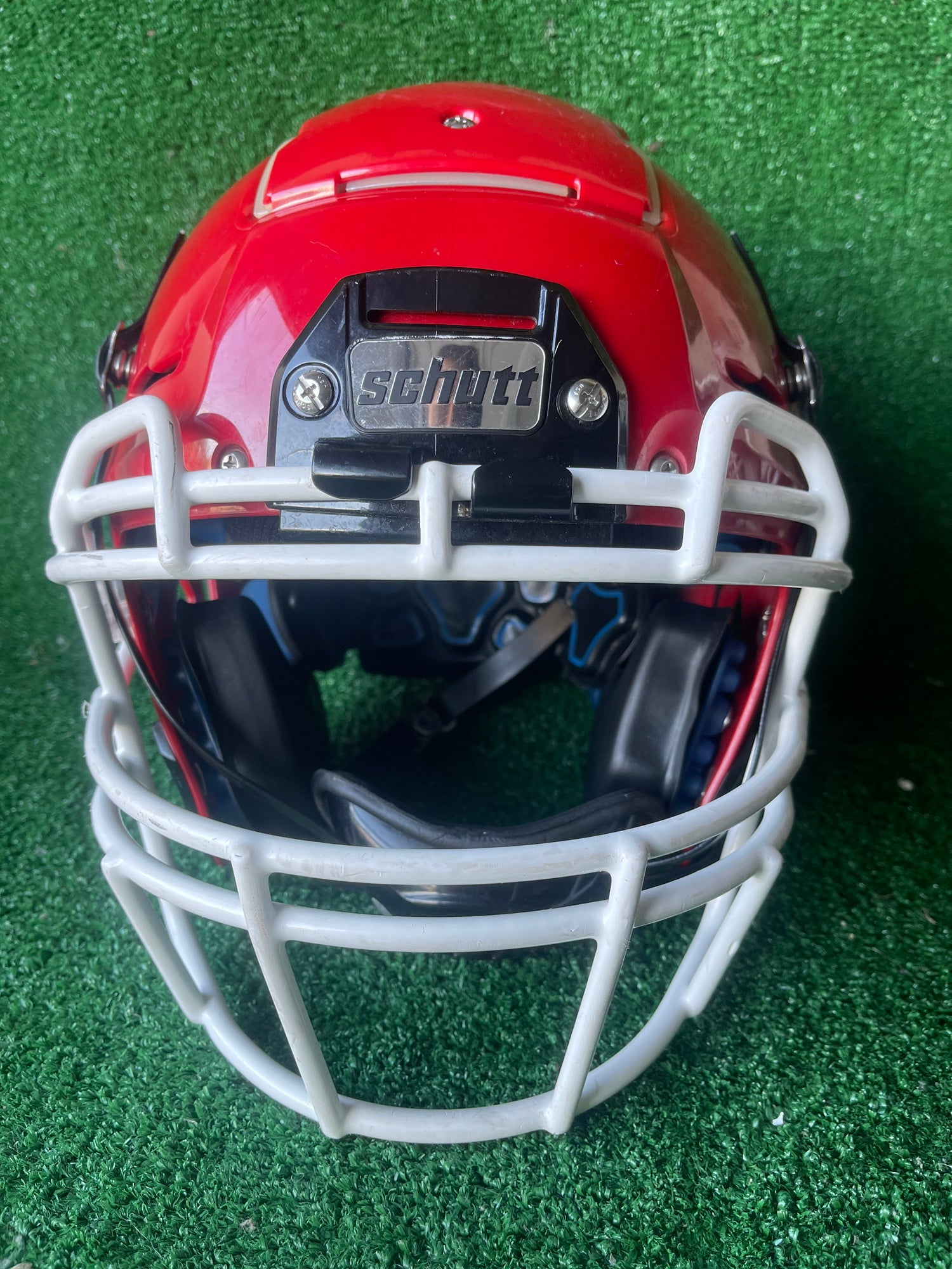 Adult Small - Schutt F7 VTD Football Helmet - Red