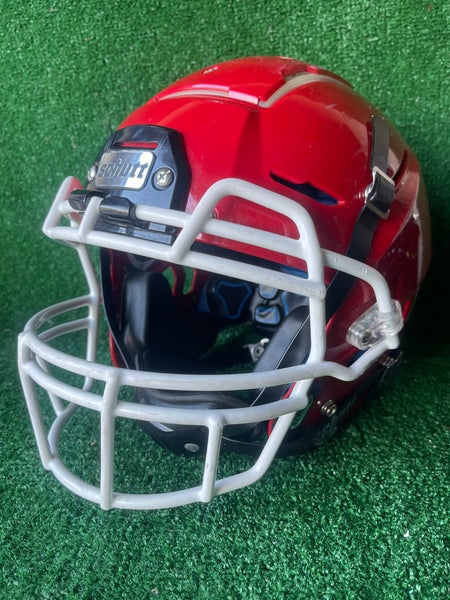 Adult Medium - Schutt F7 VTD Football Helmet - Red