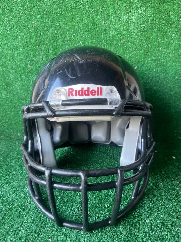 Youth Medium- Riddell Speed Football Helmet - Black