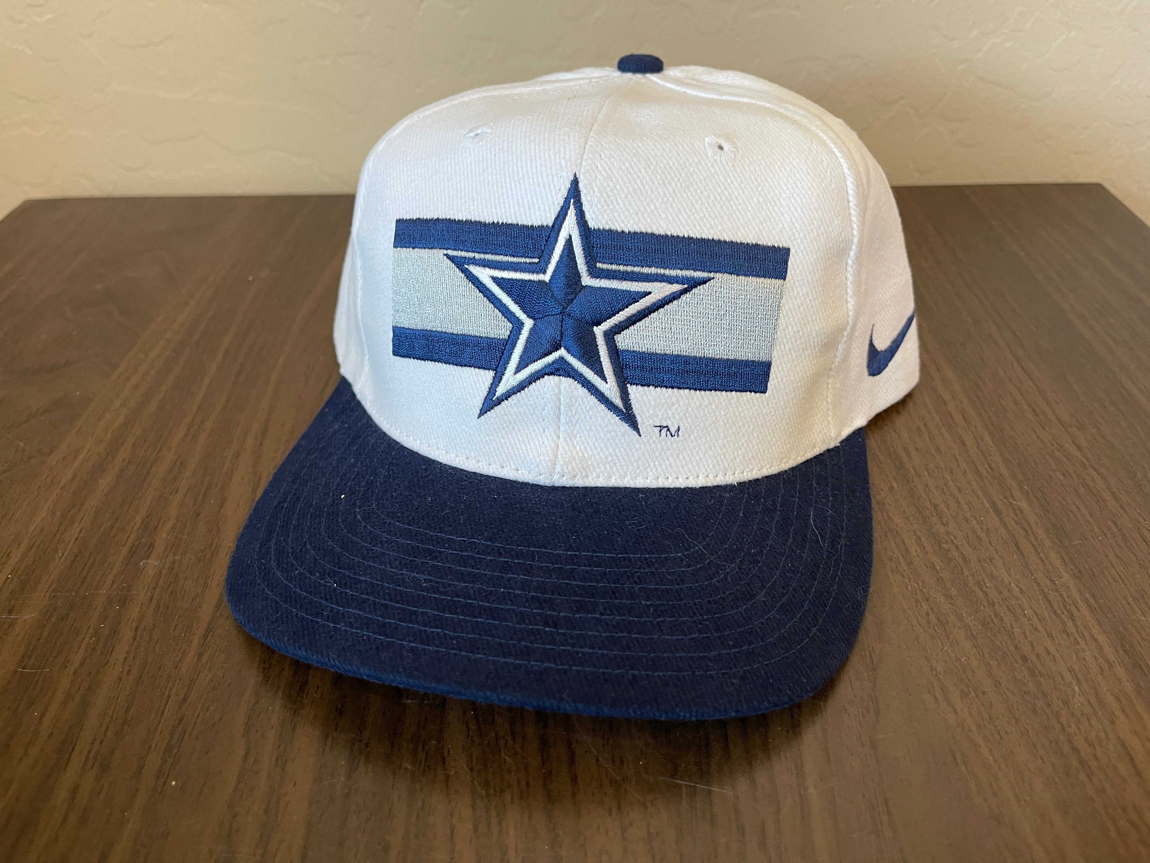 Vintage Dallas Cowboys Hat Snapback Mens Blue Gray NFL Football Adjustable  Cap