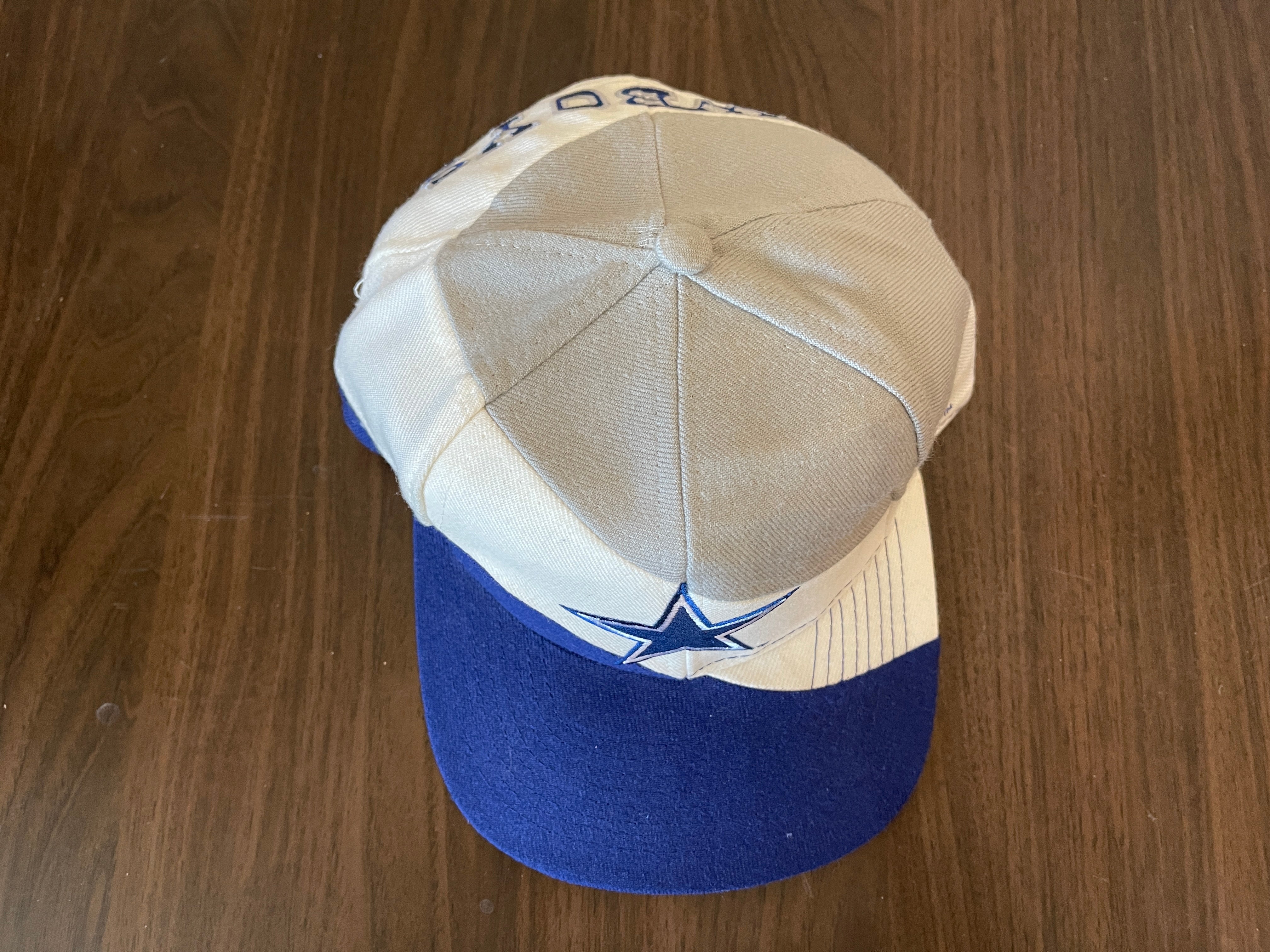 Vintage Dallas Cowboys Sharktooth Snapback Cap, Men's Fashion