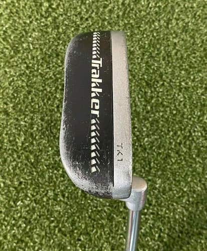 Knight Golf Trakker Blade Putter / RH / Steel ~34.5" / New Grip / jl6681