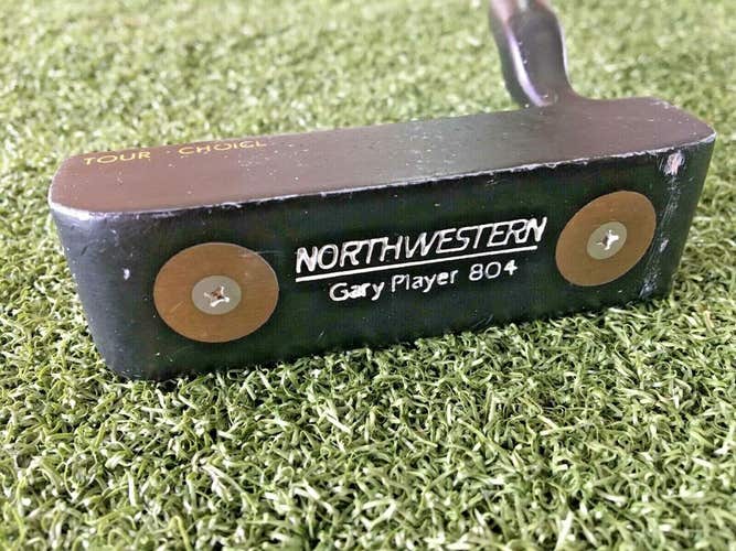 Northwestern Gary Player 804 Tour Choice Putter / RH / Steel ~36" / Nice /mm5461