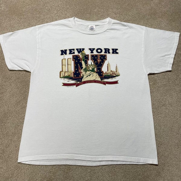 New York Retro Graphic T Shirt - Men's Large