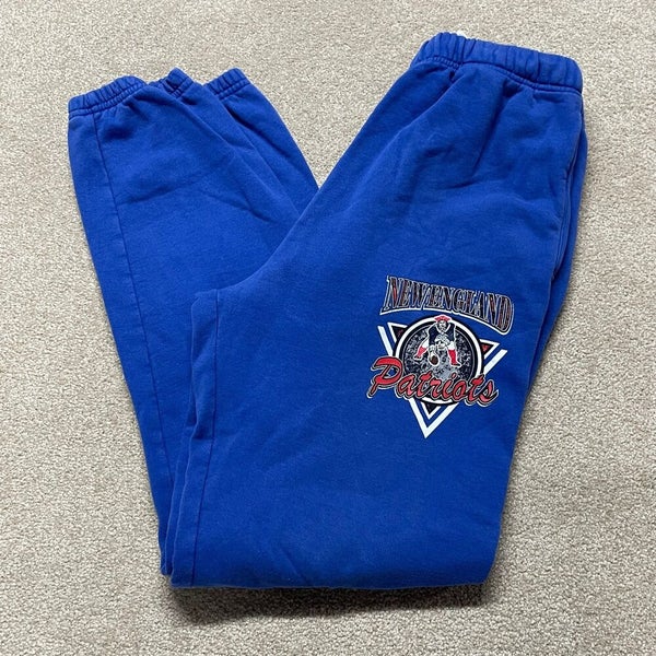 New England Patriots Sweatpants Men Medium Blue NFL Football Mitchell Ness  Retro