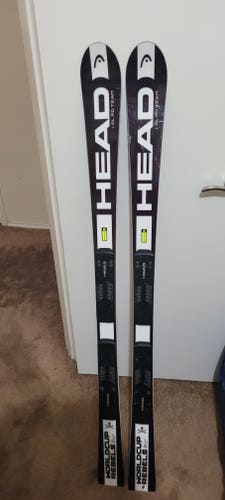 Used JR HEAD 138 cm Racing World Cup Rebels i.SL RD Skis Without Bindings