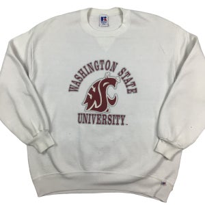 Vintage Washington State Cougars crewneck Sweatshirt. Made in USA. 90s. XL