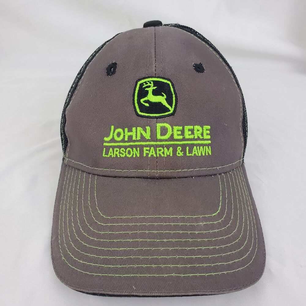 John Deere Trucker Baseball Cap Hat Snapback Vintage 90s Farm K