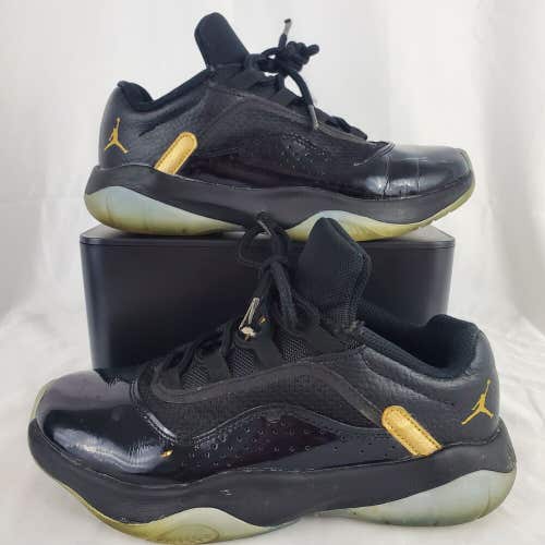Nike Air Jordan 11 CMFT Low GS DMP Black Gold CZ0907-007 Size 4Y / 5.5 Womens