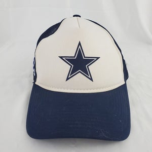 New Era 9forty Dallas Cowboys NFC Logo Mesh Snapback Hat Cap Navy & White